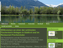 Tablet Screenshot of fischerteich.com